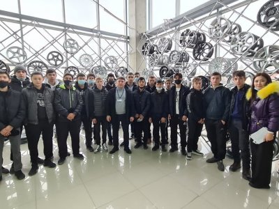  «Техническое обслуживание ремонт и эксплуатация автомобильного транспорта» , посетили ТОО «Шинторг-Центр-Актобе»